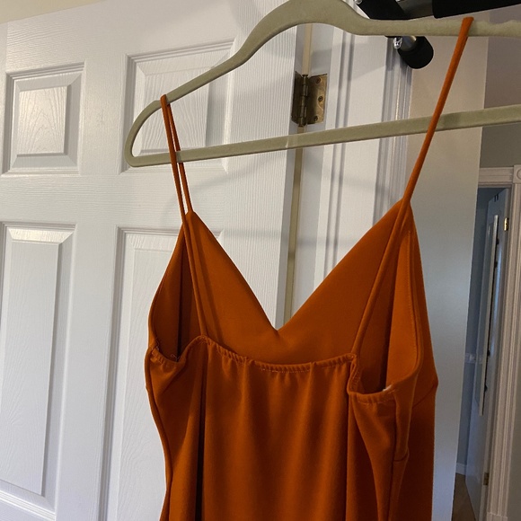 Room Service Strappy Ruffle Dress size Large - Picture 8 of 10